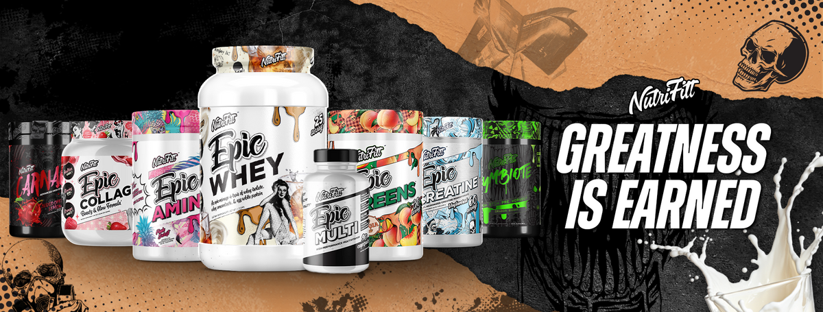 The NutriFitt range. Greatness is earned. Shop all NutriFitt