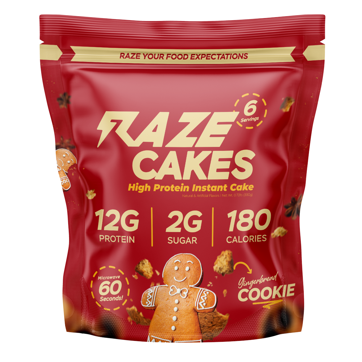 RAZE Protein Cakes