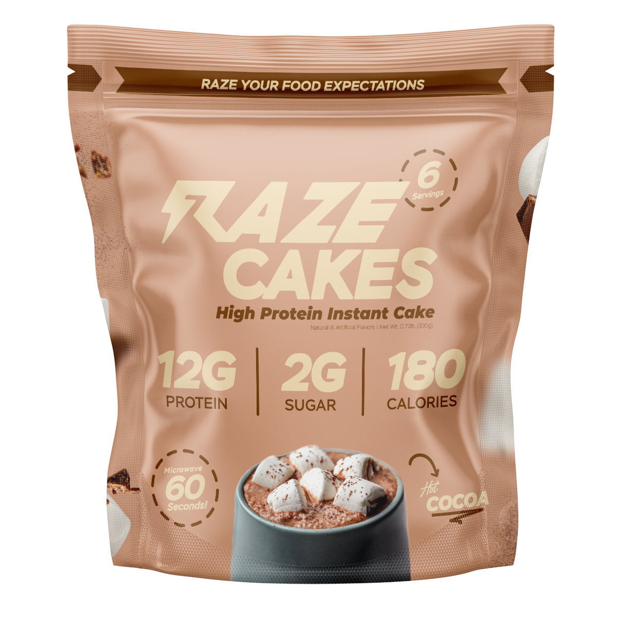 RAZE Protein Cakes